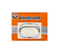 Lionel FasTrack - Vía para Tren eléctrico Electric O Gaug, Paquete Adicional de Curva de Paso Exterior, Color Negro