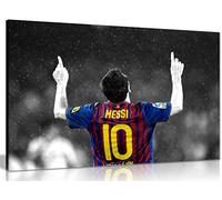 Lionel Messi Barcelona FC - Lienzo decorativo (60 x 40,6 cm)