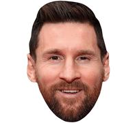 Lionel Messi (Smile) Big Head. Máscara más grande que la vida.