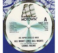 LIONEL RICHIE - ALL NIGHT LONG 12 INCH (12" VINYL SINGLE) UK MOTOWN 1983