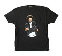 Lionel Richie All Night Long Pic Image Unisex 100% Cotton Short-Sleeve T-Shirts Black XXXL