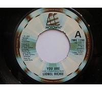 Lionel Richie - Lionel Richie You Are/You Mean More To Me 7" Motown TMG1290 EX 1982 centre is pushed out