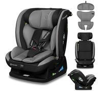 LIONELO AART I-SIZE Silla Coche Bebé 40-150 cm, Montaje con Cinturones de Seguridad, Reposacabezas e Inclinación Ajustables, Almohadilla lumbar y Reductor, Norma R129 i-Size