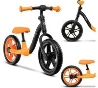 lionelo Alex Bicicleta de Equilibrio 39 x 88 x 50-58 cm para Menores hasta 30 kg Regulación del Asiento y del Volante Ruedas Ligeras Reposapiés perfilado Turquesa (Naranja)…