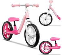 lionelo Alex Bicicleta sin Pedales de 3 años hasta 30 kg, Bicicleta de Equilibrio para Menores, Regulación del Asiento y del Volante, Ruedas Ligeras, Reposapiés Perfilado…