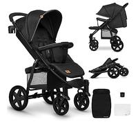 lionelo Silla de paseo Annet Plus Black Carbon