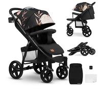 LIONELO Annet Silla de Pase Para niños hasta 22 kg 0-48M ajuste del respaldo hasta posición horizontal Capucha XXL Plegable fácil con ventana Mosquitera (Lovin)