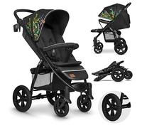 LIONELO Annet Tour Silla de paseo, bebe carro, hasta 22 kg, ajuste del respaldo a la posición tumbada, ruedas sin mantenimiento, capota impermeable XXL, cinturones de 5 puntos (dreamin)