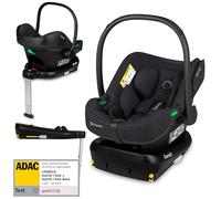 Lionelo ASTRID i-Size SET Silla de Coche con Base 40-87 cm (Grupo 0+) Portabebés Montaje ISOFIX, Cinturones de Seguridad 3 Puntos Protección Lateral, Reductor Dri-Seat, i-Size R129