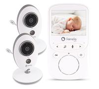 lionelo BabyLine 5.1 Monitor de bebés Comunicación Bilateral Modo Nocturno Alerta de Falta de Cobertura 8 Nanas Sistema de Ahorro de energía VOX hasta 24 h