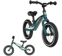 lionelo Bart Bicicleta sin Pedales de 2 años hasta 30kg, Cuadro de magnesio, al Estilo Deportivo, Ruedas 12", Altura de Manillar y sillín Regulable, Muy Robusta y Ligera (Verde, Bart Air)