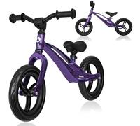 lionelo Bart Bicicleta sin Pedales de 2 años hasta 30kg, Cuadro de magnesio, al Estilo Deportivo, Ruedas 12", Altura de Manillar y sillín Regulable, Muy Robusta y Ligera