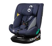 LIONELO Bastiaan i-Size One Silla de Coche Giratoria 360o para Niños de 40 a 50 cm Montaje hacia Delante y hacia Atrás, ISOFIX Cinturón TopTether Ajuste del Respaldo y Reposacabezas Protección lateral