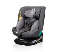 LIONELO Bastiaan i-Size One Silla de Coche Giratoria 360o para Niños de 40 a 50 cm Montaje hacia Delante y hacia Atrás, ISOFIX Cinturón TopTether Ajuste del Respaldo y Reposacabezas Protección lateral