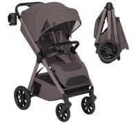 Lionelo Bett Silla de Paseo hasta 22 kg, Plegable, Reclinable, Ventilada | Carrito de bebé con Dri-Seat, ruedas PU con suspensión, ThermBag, portavasos, cubrepiernas, mosquitera, burbuja y capota XXL