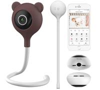 lionelo Care Babyline Smart vigilabebés Inteligente, Camara Bebe, para Bebes, cámara, camaras vigila Bebe, aplicación móvil, detección de Movimiento y Sonido, Visibilidad en la Oscuridad