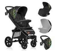 LIONELO® Cochecito Buggy hasta 22 kg con función reclinable plegable Colcha