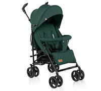 LIONELO Cochecito de bebé de Irma de hasta 15 kg, ligero y moderno, con función reclinable, plegable, ruedas grandes de 6 pulgadas, cesta grande, bolsa, mosquitera