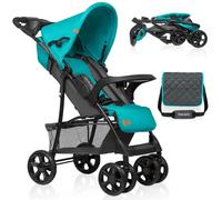 LIONELO Emma Plus Silla de paseo hasta 15 kg 6-36M Respaldo ajustable Cinturón de seguridad de 5 puntos Capucha profunda Organizador para padres