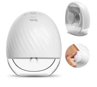 LIONELO Fidi Free Extractor de leche eléctrico, bomba de pecho eléctrica, saca leche, extractor de leche manos libres, sacaleches bebe, 2 modos de funcionamiento a 150 ml