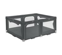 Lionelo Florence Easy Fold - Parque infantil/corralito plegable para bebé 150×180×75 cm, 0-48 meses, fácil plegado, 2 entradas con cremallera, malla transpirable, portátil con bolsa de viaje