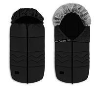 LIONELO Frode Saco de bebe, para trineo, silla de coche, silla de paseo, carrito, antialérgico, impermeable, calentito, de invierno 90x45 cm
