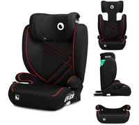 LIONELO HUGO I-SIZE Silla de coche para bebés, Grupo 2 3, de 100 cm a 150 cm Montaje ISOFIX Reposacabezas Memory Foam ajustable Protección lateral Reposabrazos cómodos Respaldo extraíble
