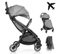 LIONELO Julie ONE - Cochecito de bebé ligero para recién nacidos de hasta 22 kg, compacto, plegable, ajustable y reclinable, respaldo ventilado, saco extendido, mosquitera