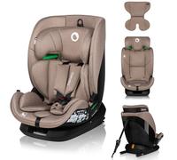 LIONELO LAVENDER I-SIZE Silla Infantil de Coche de 76 a 150 cm Cumple con la Norma R129 i-Size Montaje Orientado hacia delante ISOFIX y Cinturón TT Ajuste del Reposacabezas (Beige)