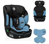LIONELO LEVI I-SIZE Silla infantil de coche 76-150 cm, Grupo 1 2 3, Protección Lateral, Reposacabezas ajustable de 10 etapas, Reposabrazos Cómodos, Respaldo Extraíble, R129 i-Size