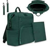 Lionelo Lo- Cube Green 1 PC Mochilas, Verde, 36x36x23cm Unisex bebé