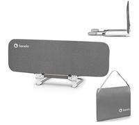 lionelo Lora Barrera portátil para Cama de bebé 45 x 105 cm inclinación Ajustable hasta 180°, Barrera Plegable para Cama de bebé, Mecanismo de Bloqueo StandSafe