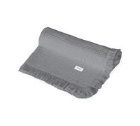 Lionelo Manta de bambú, Manta para bebé, Manta Ligera de bambú, 100% algodón, nnatural, Suave, antibacteriana, hipoalergénica, a Partir del Primer día de Vida, 100 x 70 cm