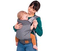 LIONELO Margareet Transportador Para niños a partir de 20 kg, a partir de 4 meses Posiciones de transportar Caperucita Ancho cinturón de cadera con doble protección Gris
