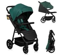 LIONELO MIRA Carrito bebé hasta 22 kg de 6 m a 4 años Ruedas giratorias 360° Amortiguación total Respaldo y reposapiés ajustables Capota XXL UPF50+ Amplia cesta hasta 3 kg