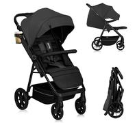 LIONELO MIRA Carrito bebé hasta 22 kg de 6 m a 4 años Ruedas giratorias 360° Amortiguación total Respaldo y reposapiés ajustables Capota XXL UPF50+ Amplia cesta hasta 3 kg
