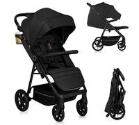 LIONELO MIRA Carrito bebé hasta 22 kg de 6 m a 4 años Ruedas giratorias 360° Amortiguación total Respaldo y reposapiés ajustables Capota XXL UPF50+ Amplia cesta hasta 3 kg