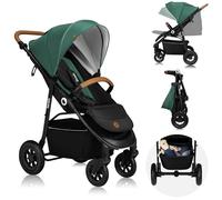 lionelo Carrito de bebé Natt Green Emerald