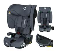 LIONELO Nelly I-Size - Silla de coche plegable con ISOFIX para niños de 76 a 150 cm (15 meses - 12 años), contrario de marcha y en la parte posterior, correa TT, protección lateral, ajuste del