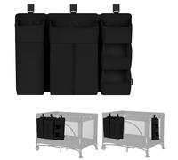 lionelo Organizador Pañales Sidepocket Large, Porta Pañales y Toallitas Bebe, Pañales Recien Nacido, Cambiador, Para Habitación de Bebe, 58x11x58 cm