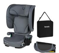 Lionelo Orin Silla Coche i-Size 100-150 cm, ISOFIX, Silla Coche Plegable y Ligera para Viaje, Reposacabezas 14 Posiciones, Respaldo Reclinable, Asiento Niños Grupo 2/3, asiento coche niños 4 años