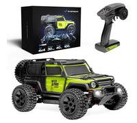 Lionelo Overmax X-Vast - Coche teledirigido 4WD 1:10, 30 km/h Offroad RC, 2,4 GHz, 40 min con 2 baterías, vaporizador de Aceite, LED, Paseo en Dos Ruedas, para niños de 8 y Adultos