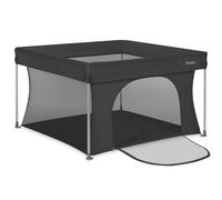 Lionelo Paco Parque Infantil Bebé 111 x 111 cm Compacto Plegable Ligero | Para Espacios Pequeños, Laterales de Malla, Entrada Lateral, Bolsa transporte, Interior Exterior, Corralito Bebe