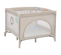 lionelo Mille Plus Cuna de Viaje 2 en 1 Parque Infantil Desde Nacimiento hasta 15 kg 0-36 Meses, Acceso Lateral, Colchón 3D, 2 Ruedas con Freno Plegado Fácil, Bolsa de Transporte.