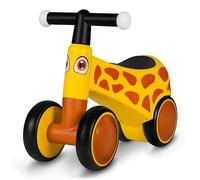 LIONELO Sammy Correpasillos Infantil de 1 a 3 años, Correpasillos de 4 Ruedas hasta 25 kg, Asas Antideslizantes con Luz, 3 Diseños de Asiento Ergonómico, para Niños y Niñas (Yellow)