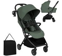Lionelo Sia Flex Carrito Bebé 2 en 1 (0-4 años, 0-22 kg), Capazo Plegable, Silla de Paseo, Ultraligero, Compacto Urbano, Plegado con una Mano, UPF50+, Ventilación 3D, Hebilla Magnética