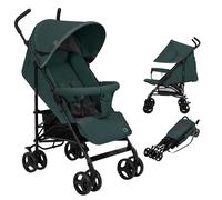 LIONELO Silla de Paseo Ligera Elia para Bebés hasta 15 kg, Carrito de Bebé Plegable con Asiento Reclinable, Capota XXL, de 6 a 36 Meses