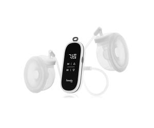 LIONELO Tewee Free Sacaleches Electricos Manos Libres 3 Modos de Masaje 9 niveles de intensidad 2 Conchas de 150 ml, 4 Embudos de Silicona Extractor Manos Libres Funcionamiento Silencioso Temporizador