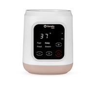 Lionelo Thermup 3.0 Calientabiberones 6 en 1 Eléctrico con Esterilizador de Biberones, 400 W, Temperatura 35 a 100 C, Mantiene Calor 24 h, Pantalla Táctil, Sensor de Falta de Agua, y Tarritos, Sin BPA
