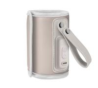 LIONELO Thermup Go Calientabiberones portátil mantiene la temperatura de la bebida, función de carga USB, calentamiento de leche y comida para bebés, para coche, BPA FREE